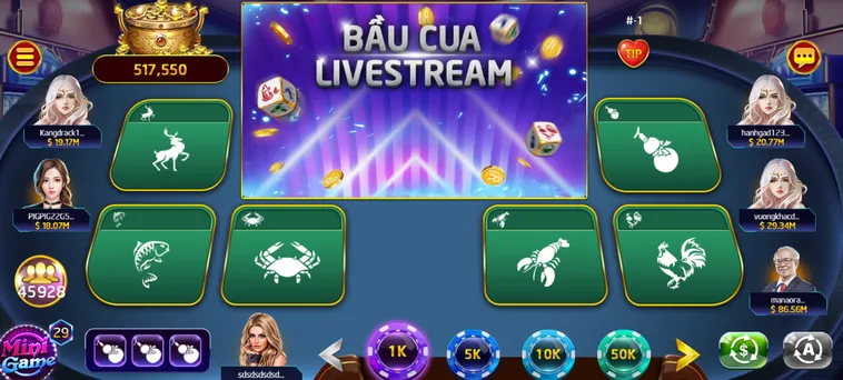 Chinh Phục Thế Giới Bầu Cua Livestream Tại RikVip Với Cơ Hội Nhận Thưởng Cực Lớn