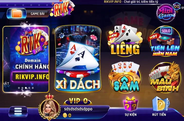 Trải Nghiệm Đa Dạng Trò Chơi Hấp Dẫn Tại Cổng Game Bài RikVip Hàng Đầu Việt Nam Hiện Nay