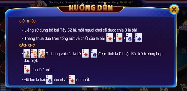 Trải Nghiệm Đỉnh Cao Sảnh Liêng Tại RikVip Với Tỷ Lệ Thắng Cược Cực Khủng