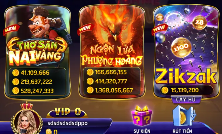 Các Tựa Game Nổ Hũ RikVip Đỉnh Cao Với Cơ Hội Trúng Jackpot Hàng Tỷ Đồng