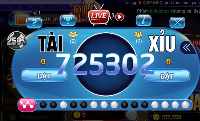 Bùng Nổ Cảm Xúc Tại Sảnh Tài Xỉu Livestream Tại RikVip Cùng Dealer Nóng Bỏng
