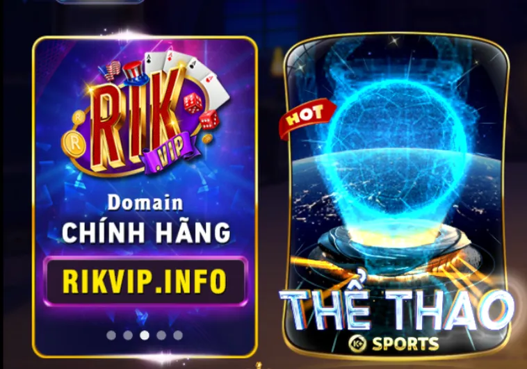 Trải Nghiệm Cá Cược Thể Thao RikVip Đẳng Cấp Với Tỷ Lệ Kèo Hấp Dẫn Nhất